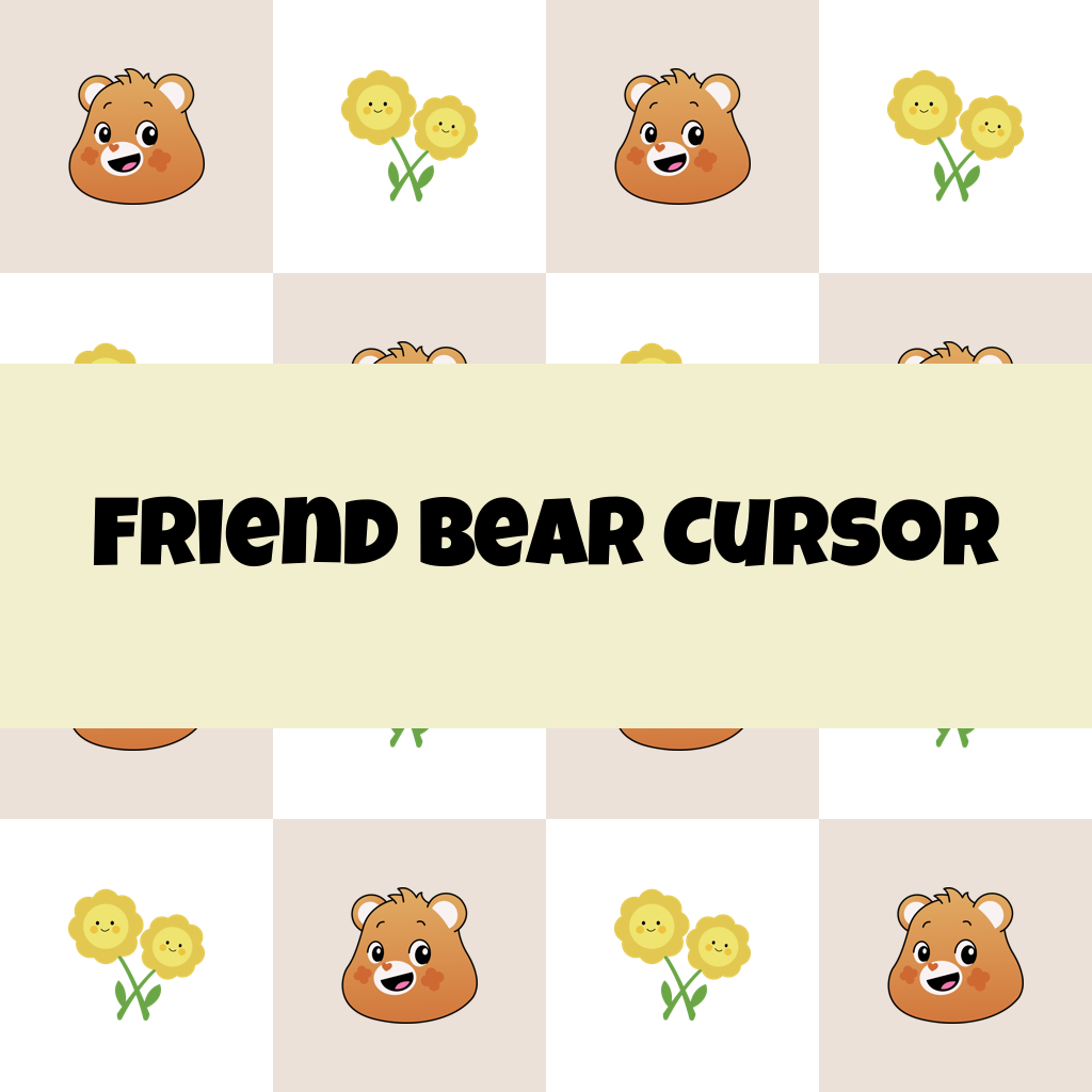 Friend Bear Cursor
